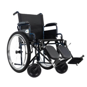 SILLA DE RUEDAS TODO TERRENO CON ELEVAPIERNAS ABATIBLES