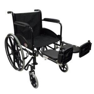 SILLA DE RUEDAS CON ELEVAPIERNAS Y DESCANSAPIES DESMONTABLES RUEDAS MAG / SP7100E
